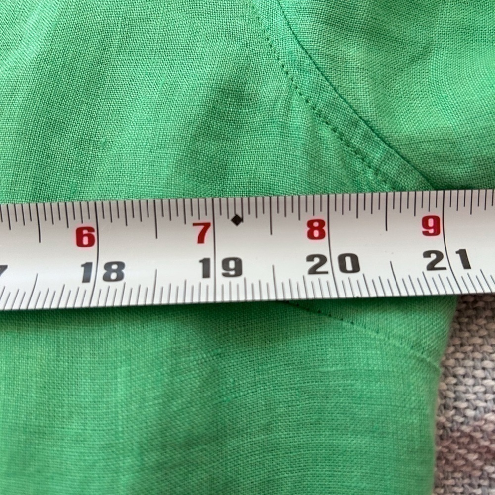 Linen top, Size Large - Picture 3 of 6